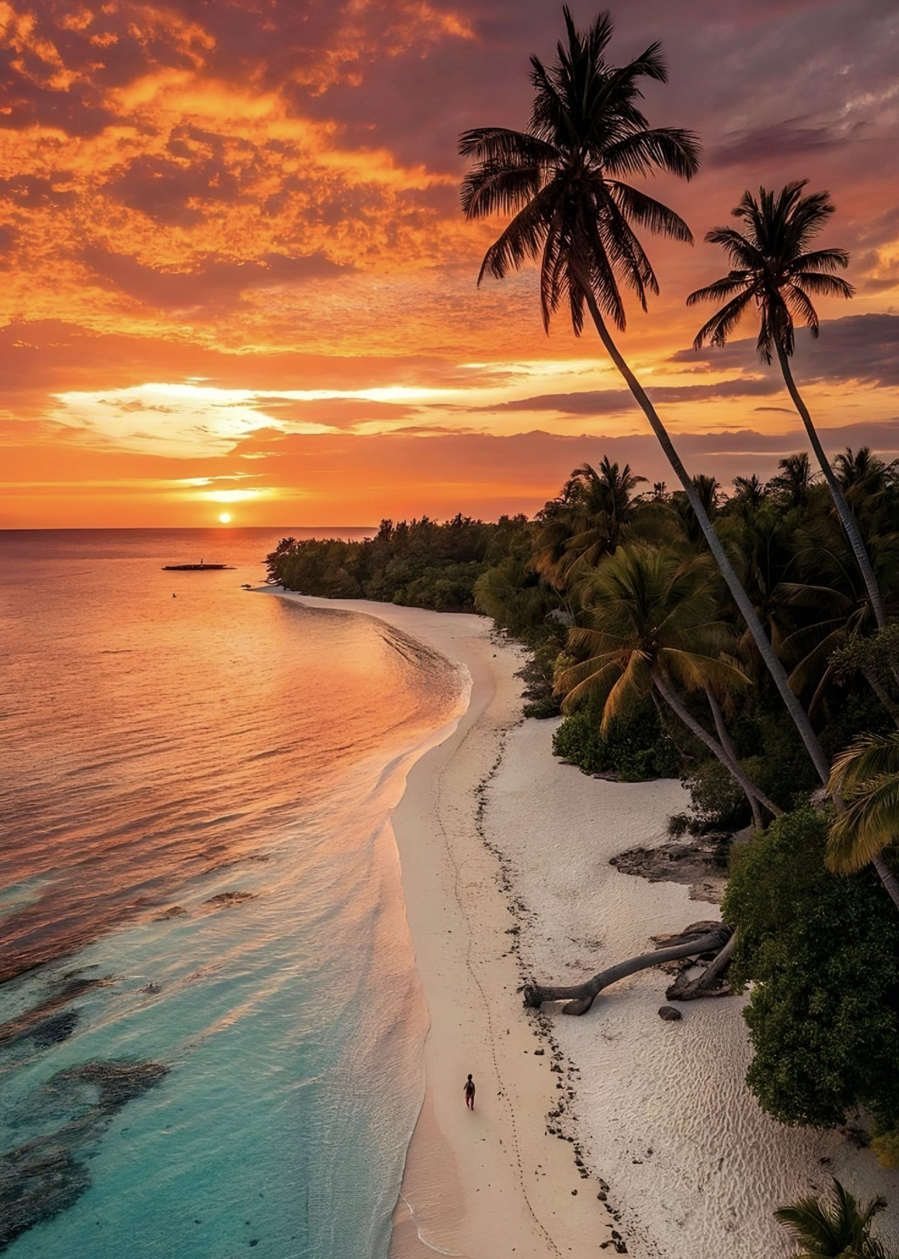 Hey Island Afternoon + sunset ( Coral island )_